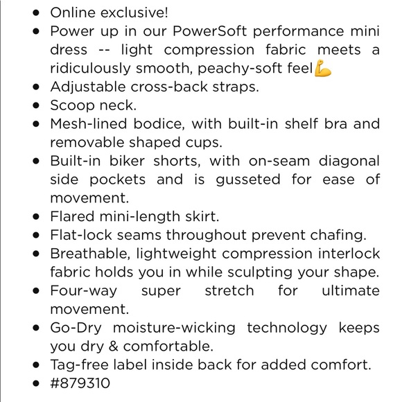 💚OLD NAVY ACTIVE SLEEVELESS POWERSOFT 2 IN 1 PERFORMANCE MINI SKORT/DRESS-GREEN - Picture 15 of 16